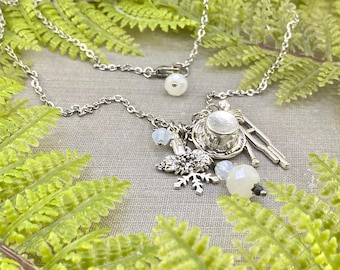 A Christmas Carol Scrooge CHOOSE STYLE Holiday Classic Charm Necklace