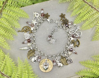 Velveteen Rabbit Inspired Nursery Rocking Horse Toys Love Classic Book Charm Bracelet