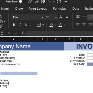 Invoice Template
