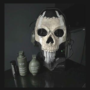 MÁSCARA inspirada en FANTASMA COD MW2-MW3 cosplay