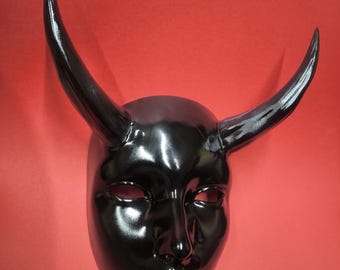 Yakuza Horned Mask – Unique Fantasy & Cosplay Piece