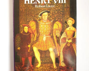 Vintage - La vida y la época de Enrique VIII, de Robert Lacey, Book Club London Associates, libro de tapa dura con sobrecubierta, década de 1970.