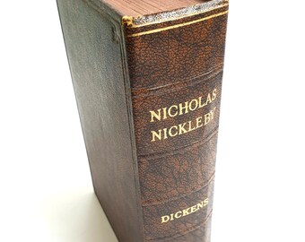 Nicholas Nickleby by Charles Dickens - Penguin Classics -1986 - Etsy