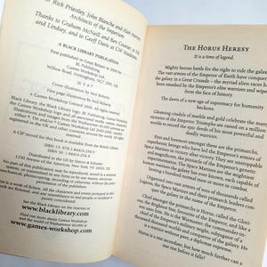 Vintage - Serie La Herejía de Horus, Horus Ascendente, por Dan Abnett, libro de bolsillo imagen 7