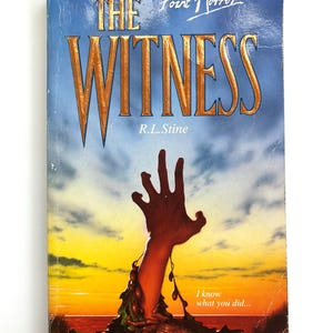 Vintage - Point Horror, The Witness, R.L Stine, paperback, 1995