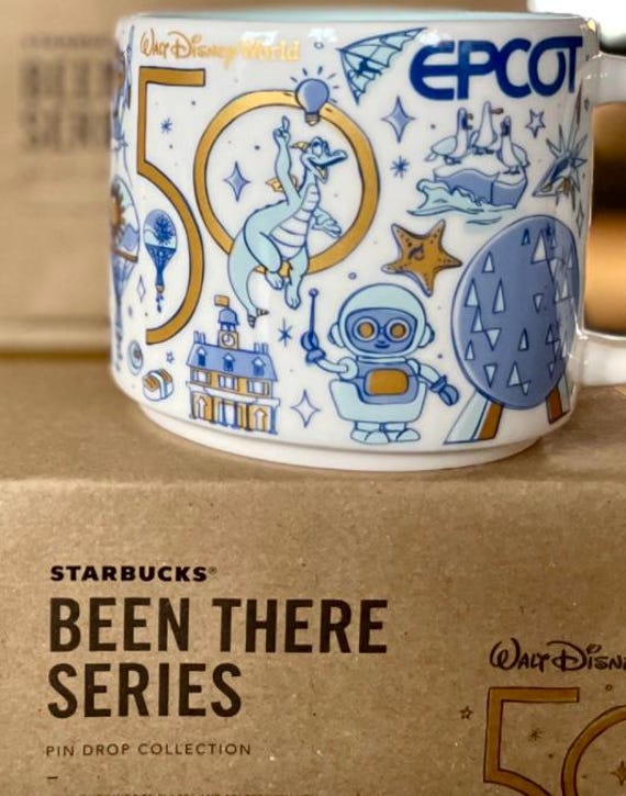 Starbucks Disney 50th Anniversary You Are Here Series Mugs. NIB. Rare and  Collectable. Magic Kingdom, Epcot,animal Kingdom,hollywood Studios - Etsy