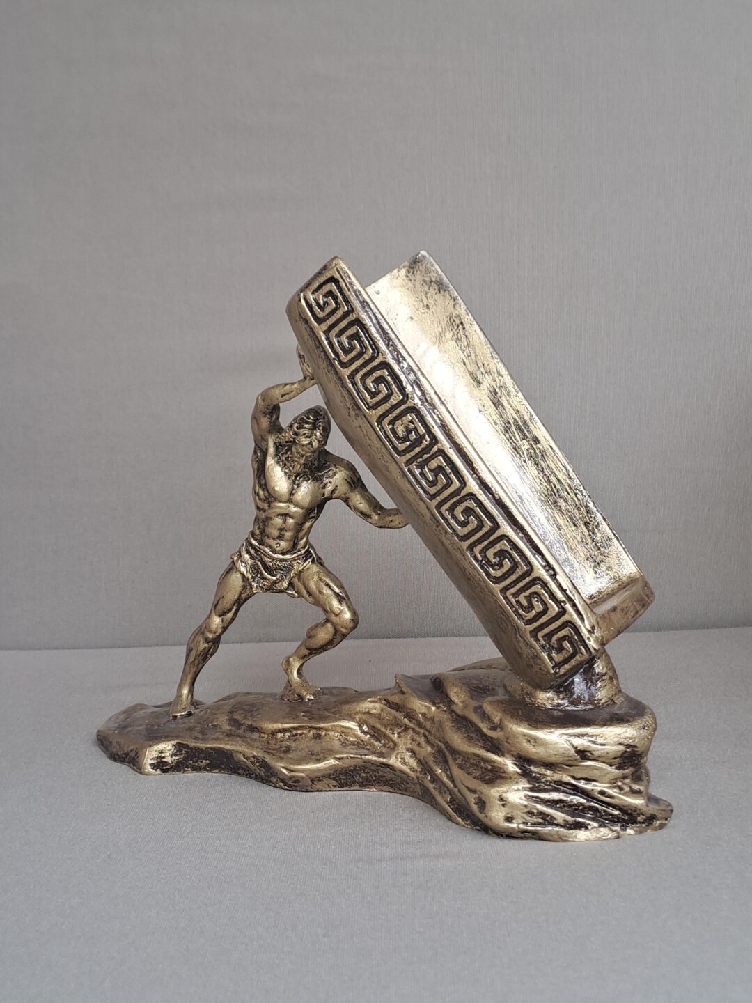 Sisyphus Wine Holder, Mythological Wine Holder, Greek Mythology Decor ...