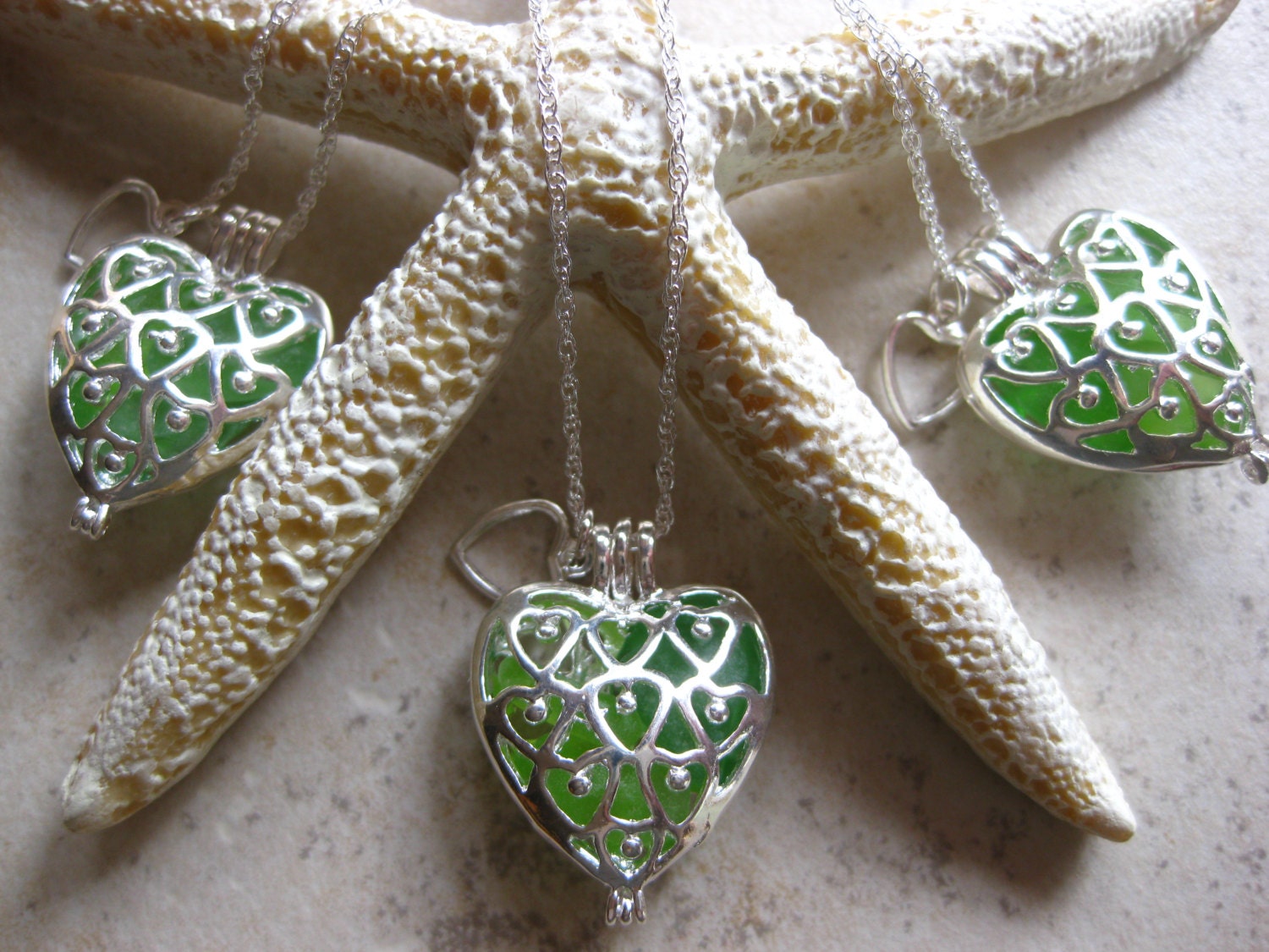 Irish Sea glass Necklace Irish Wedding Jewelry Seaglass