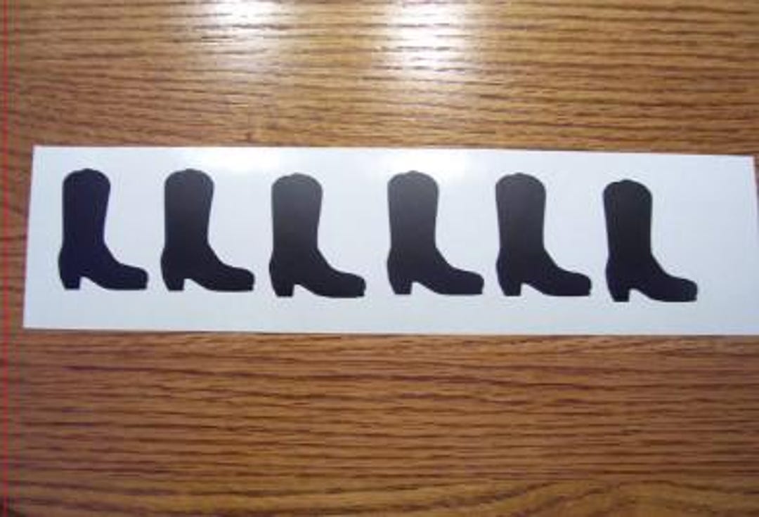 Boot Stickers, Party Stickers, Party Decals, Envelope Sealers - Etsy