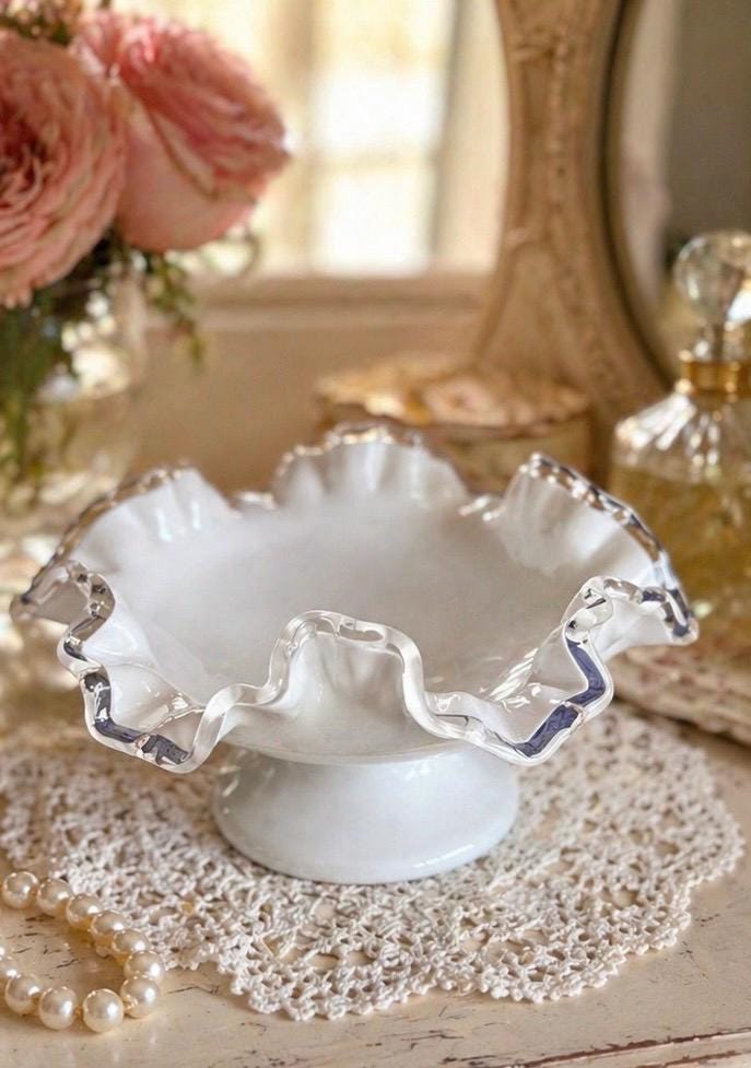 Fenton Candy Dish - Etsy