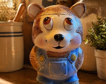 Tarro para galletas con forma de oso de peluche Weiss vintage