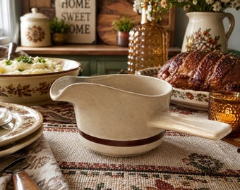 Vintage Northland Scandia Stoneware Gravy Boat