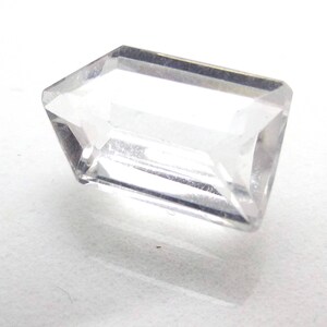 White Topaz Loose Gemstone Designer Hand Cut Flawless Clarity AAA Grade Perfect for PMC or Metal Clay Jewelry image 9
