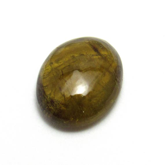 Tourmaline Cabochon 9x7 7x9 9mm x 7mm Domed Oval Natural Gemstone Ring Stone One of a Kind Engagement October Birthday Calibrated