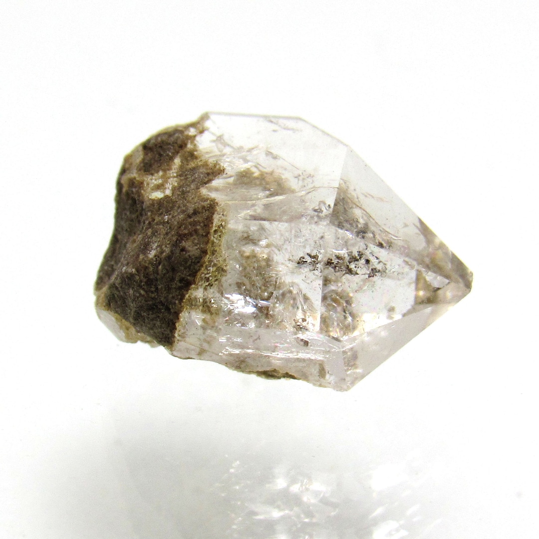 ハーキマー ダイヤモンド クリスタル 明るい透明 ダブル