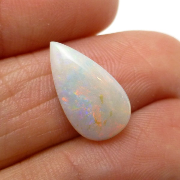 Opal Cabochon 16x9 9x16 16mm x 9mm Tear Drop Pear Solid Boulder Confetti Coober Peddy ONE Perfect Stacking Rings Ring Jewelry White PinFire