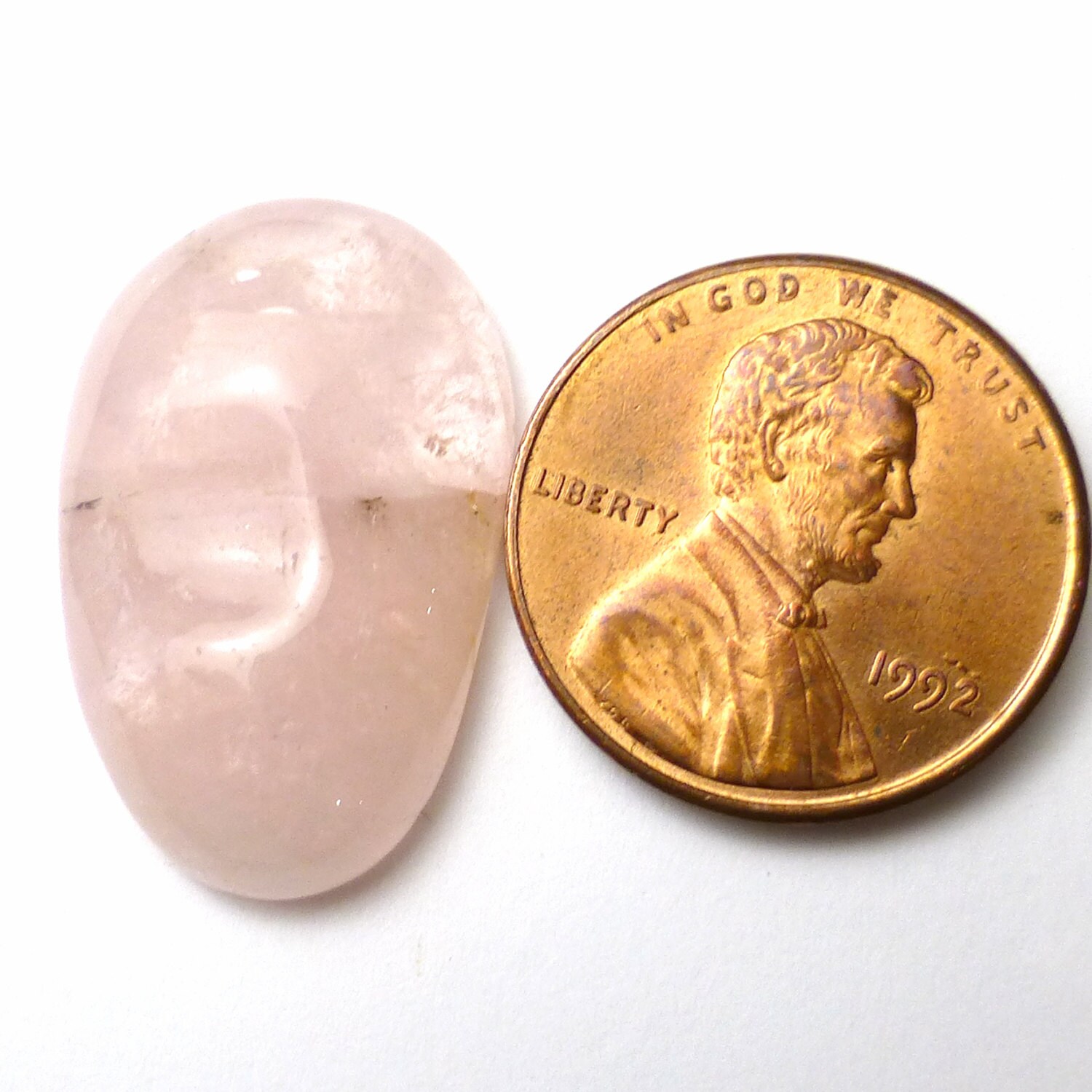 Translucent Beryl Morganite Cabochon Natural Light Pink Beryl Free Form Oval Translucent ...