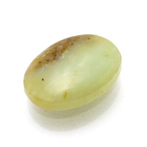 2.835 Carats Peruvian Blue Opal Cabochon Bright Blue Modeling Very Small Dainty Perfect Size for a Ring Jewelry Turquoise Aqua Common Opal