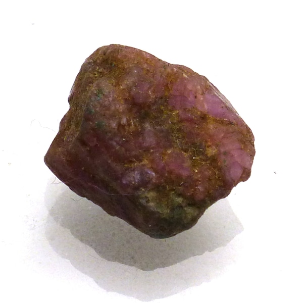 Ruby Crystal Raw Rough Natural Chunk  Natural Magenta Madagascar Corundum September Birthstone Pigeon Blood Pink Magenta One of a Kind