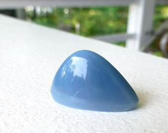 SUMMER EVENT Ellensburg Blue Agate Cabochon RAREST Stone Washington State Usa Designer Lisajoy Sachs Design One of a Kind Rare Unique Unusua
