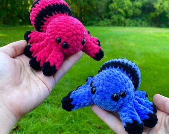 Spider Plushie - Handmade Crocheted Item