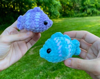 Miniature Fish Crocheted Plushie - With or Without Keychain