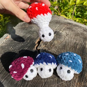 Mushy Pop Fidget Crocheted Plushie - With or Without Keychain
