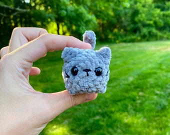 Miniature Kitten Crocheted Plushie - With or Without Keychain