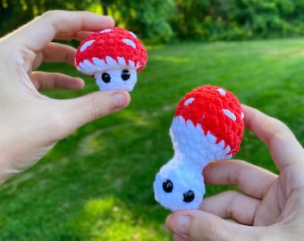Mushy Pop Fidget Crocheted Plushie - With or Without Keychain