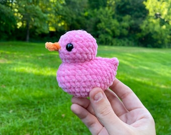 Rubber Duck Plushie - Handmade Crocheted Item