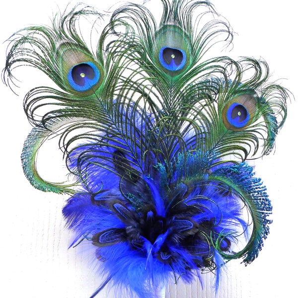 Peacock Cake Topper in your choice of colors and feathers, Wedding, Engagement, Shower, Birthday, Anniversary, Quinceañera, Special Occasion