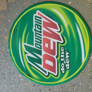Mountain Dew Sign