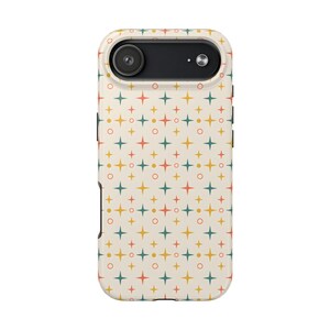 Retro Starburst Phone Case | Mid-Century Modern Atomic Design image 12