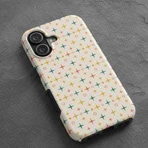 Retro Starburst Phone Case | Mid-Century Modern Atomic Design image 20