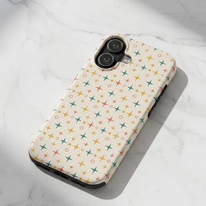 Retro Starburst Phone Case | Mid-Century Modern Atomic Design , iPhone 17 16 15 14 13 12 case, Samsung galaxy case.🎁 Perfect Gift For  Retro & vintage lovers  Mid-century modern decor fans  Friends who love nostalgic, artsy designs retro phone case mid century modern atomic starburst vintage pattern retro aesthetic geometric phone case 1950s design mod phone case retro gift idea mid century style atomic era pattern colorful star case retro home gift retro mod design vintage phone cover