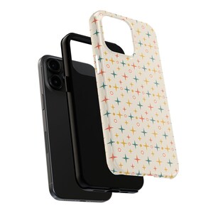Retro Starburst Phone Case | Mid-Century Modern Atomic Design image 13
