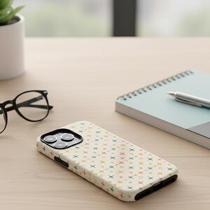 Retro Starburst Phone Case | Mid-Century Modern Atomic Design image 19