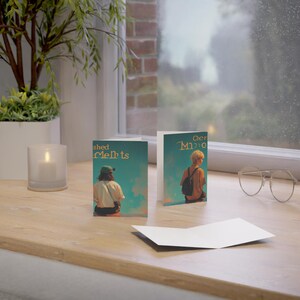 Ensemble de charmantes cartes de voeux | Cartes personnalisées pour amis, famille, célébrations, moments heureux, enveloppes incluses
