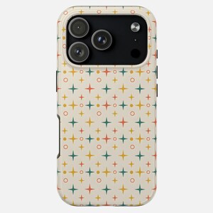 Retro Starburst Phone Case | Mid-Century Modern Atomic Design image 11