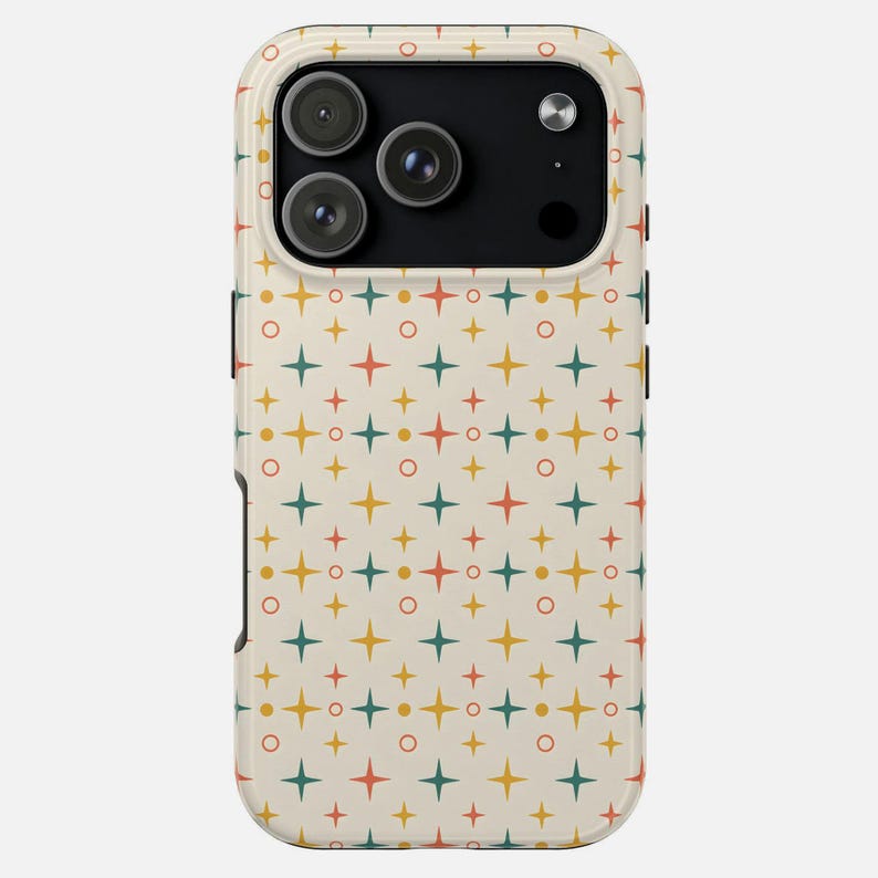 Retro Starburst Phone Case | Mid-Century Modern Atomic Design image 11