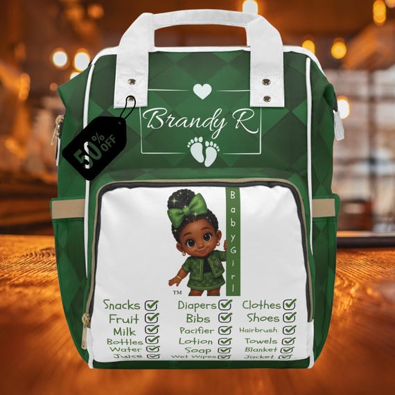 Personalized Diaper Bag Perfect Gift for New Mom, Gender Reveal