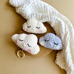 Cloud crochet pattern / crochet patterning, cute crochet, amigurumi crochet pattern, easy crochet, crochet toys pattern