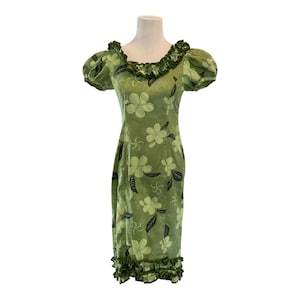 black party plus size dress Black Plus Size Evening Dress with V-neck Floral Puff Sleeves with High Slit Black / 4XL
