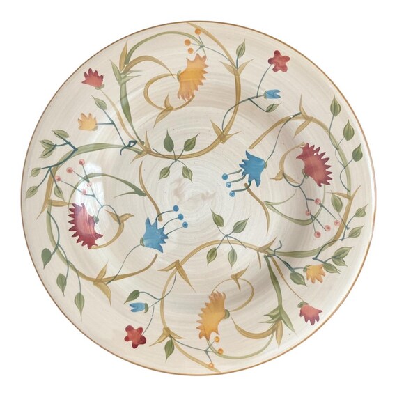 Target Home American Simplicity Floral Dinner Plates, Set of