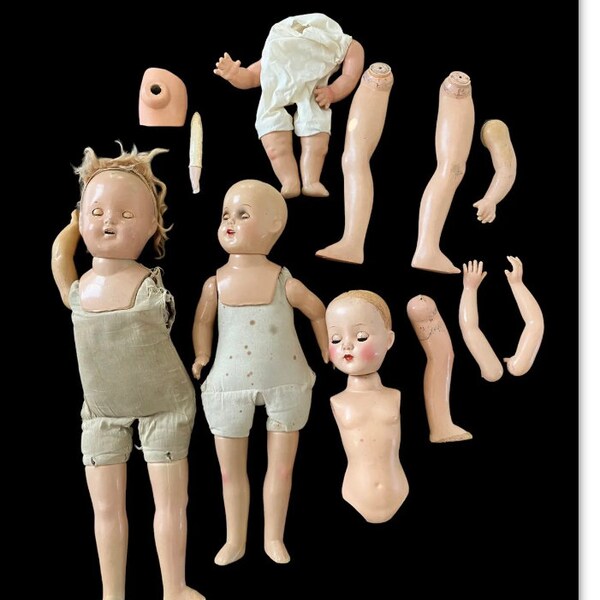 Doll Parts Etsy