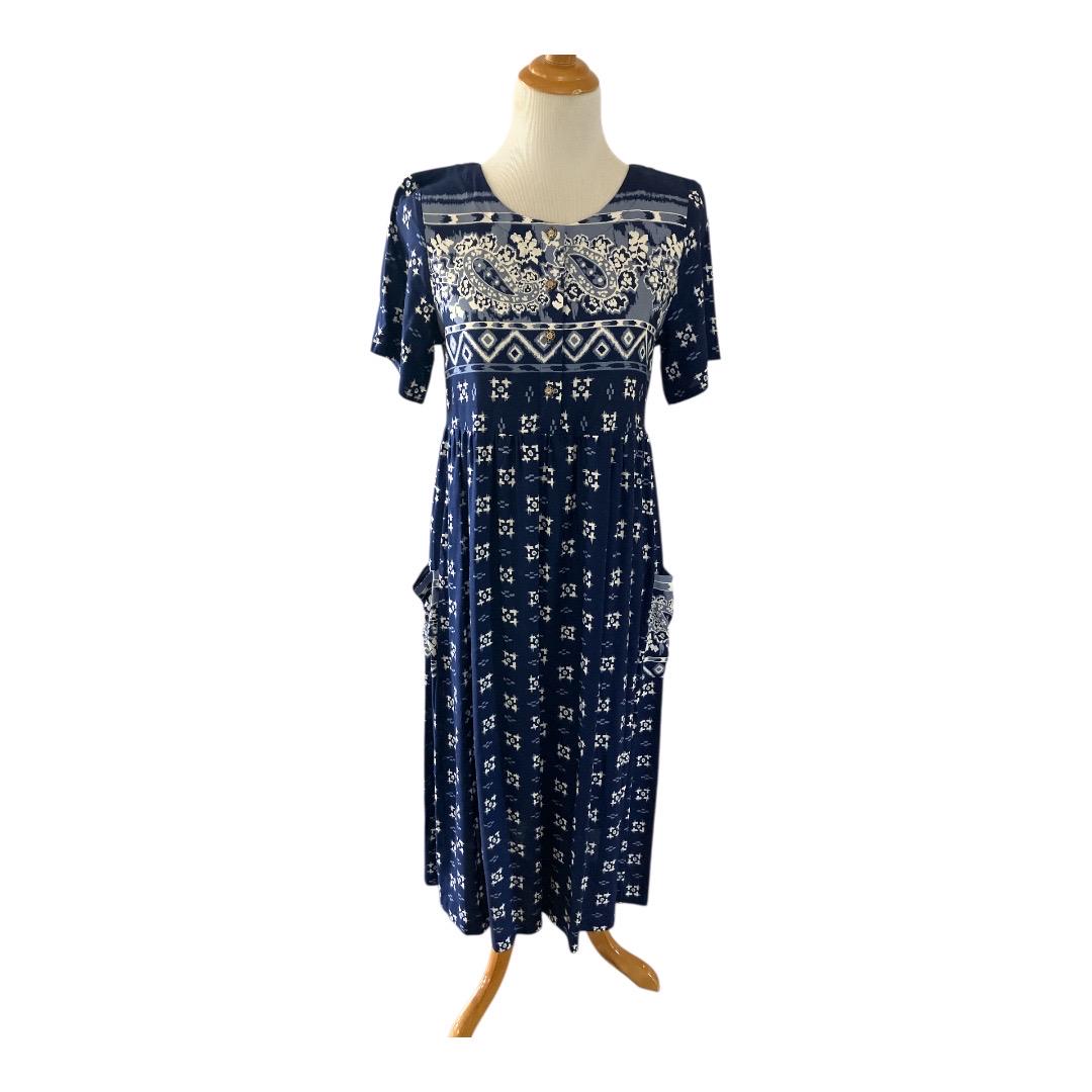 slim fit dress slacks Moana Long Hawaiian Dress Pineapple Print  Angels by the Sea Hawaii