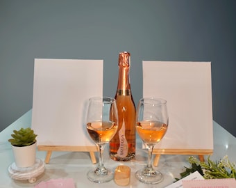 Paint My Partner Date Night  Kit – Couples Canvas Art, Conversation Starters