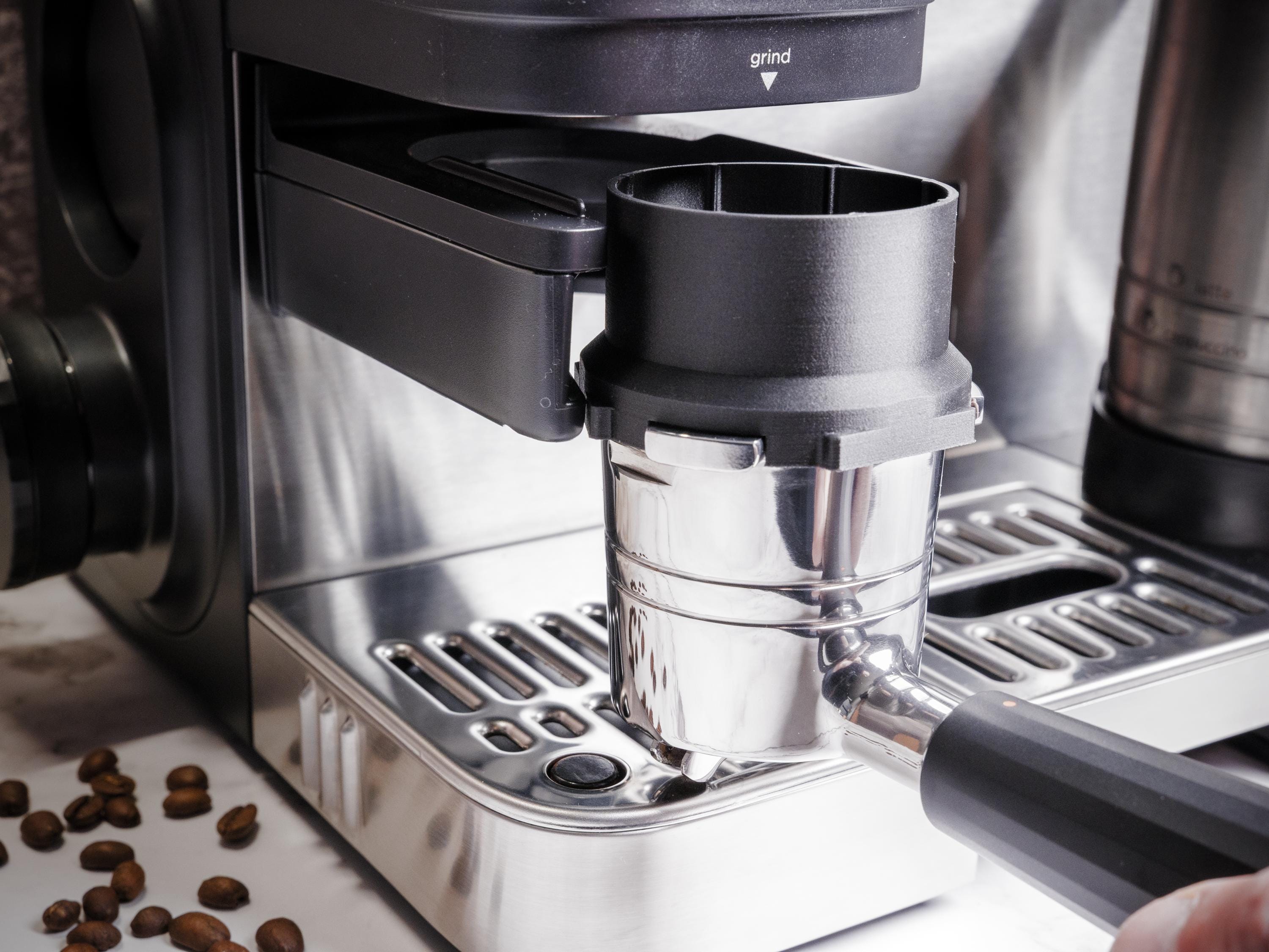 Machine À Café 3En1 1650W Avec Moulin Et Balance Intégrés Luxe Café
