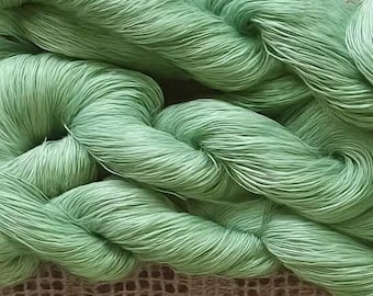 Blue Linen Gift arba with Free Blue Skein
