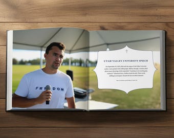 Life and Death of Charlie Kirk: A Biography (not Endorsed) - Etsy